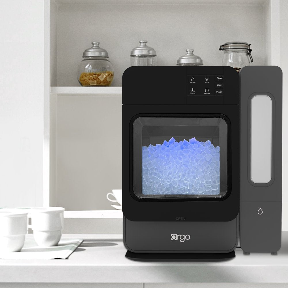 the Sonic Countertop Ice Maker, Nugget Ice Type, Black